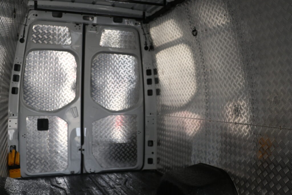 Sprinter hire with clothing rails